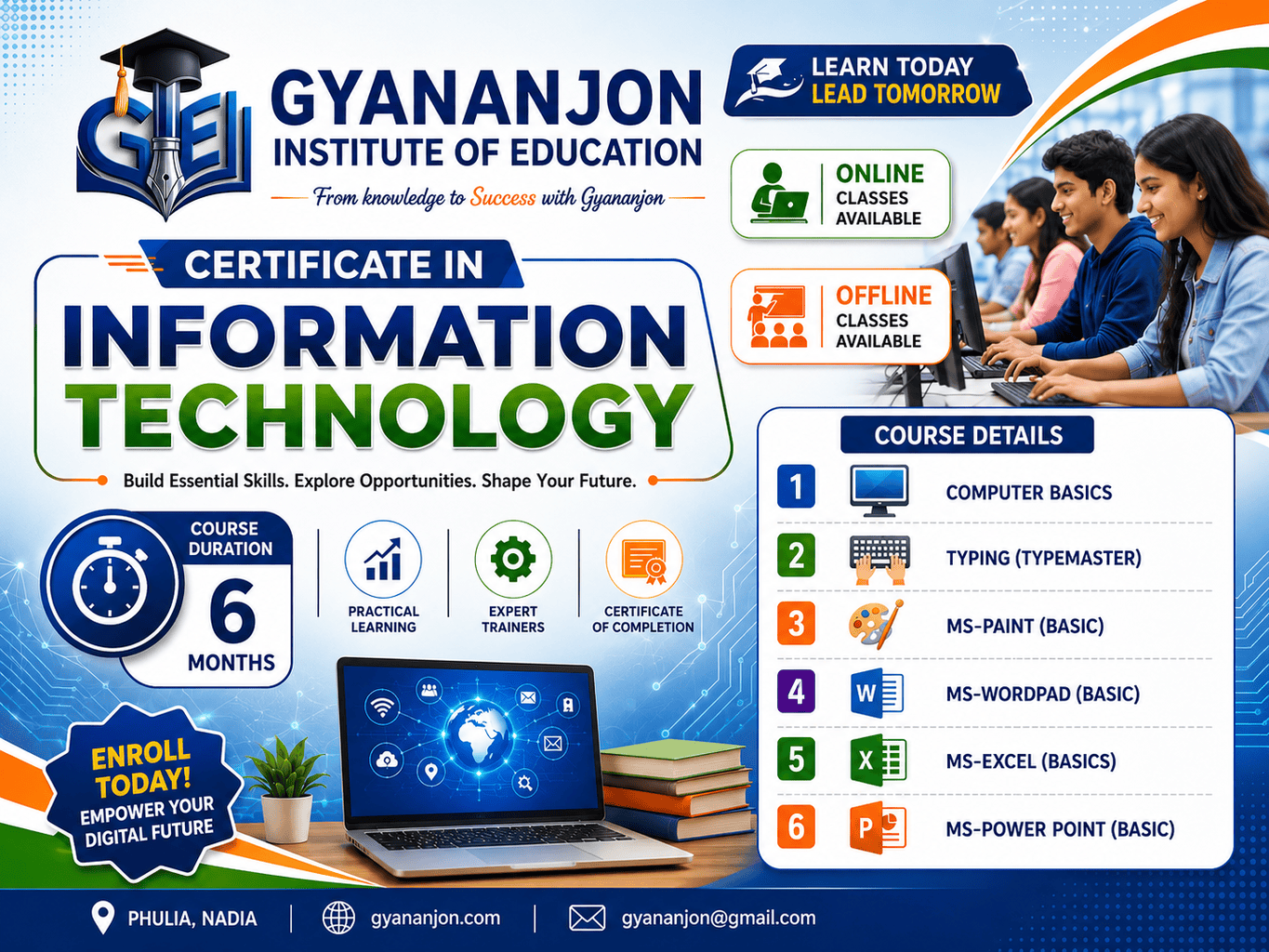 CERTIFICATE IN INFORMATION TECHNOLOGY