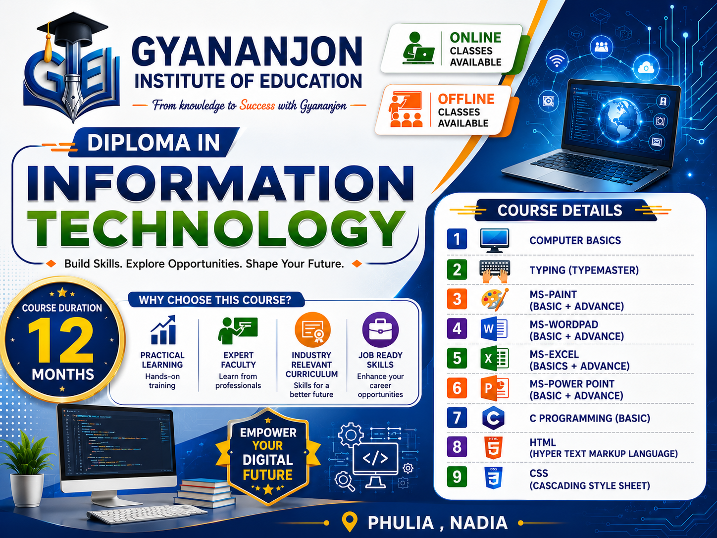 DIPLOMA IN INFORMATION TECHNOLOGY